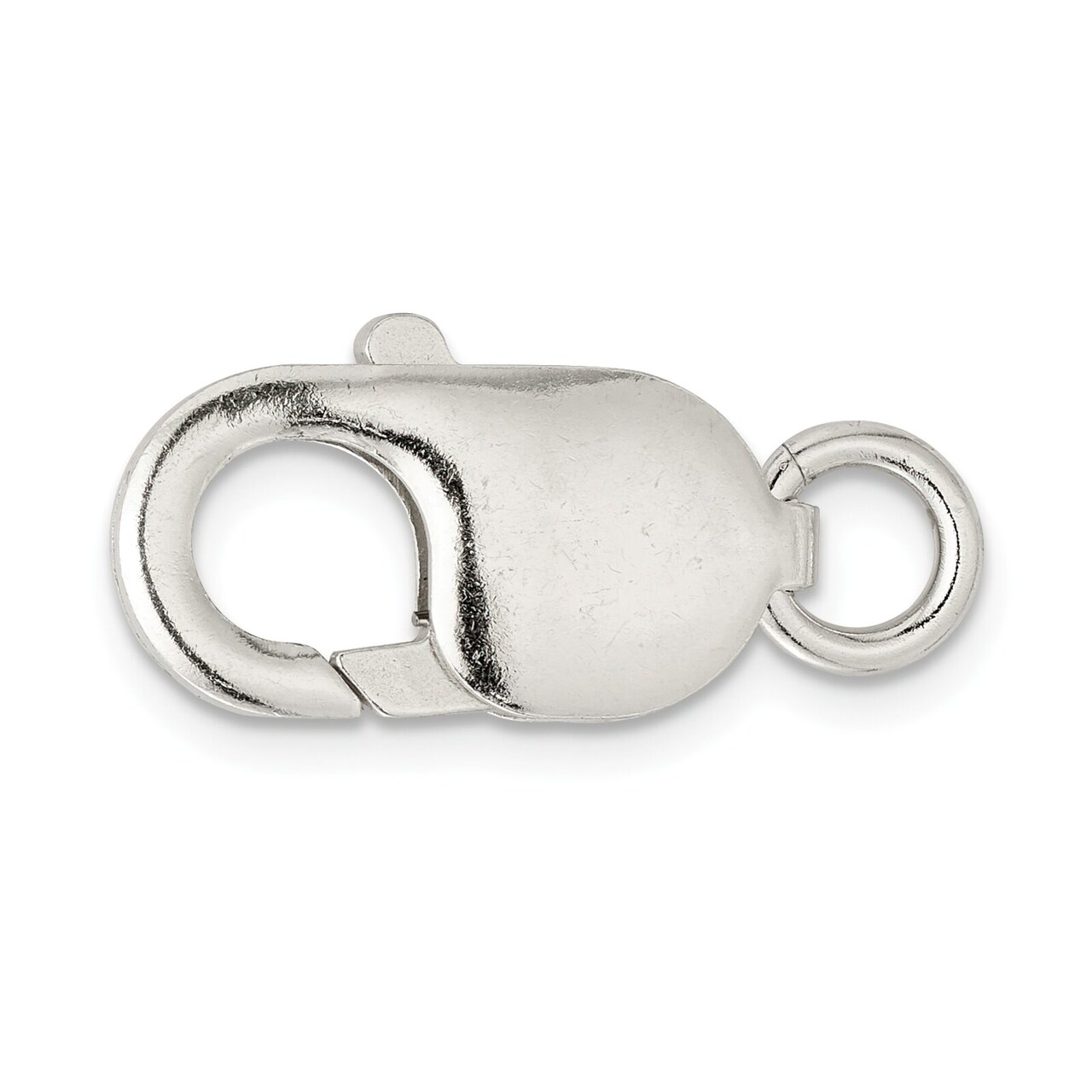 Sterling Silver Lobster Clasp w/Jump Ring (8.30mm to 18.30mm)